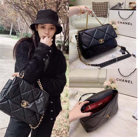 chanel 19 large flap bag review|chanel bag 19 price.